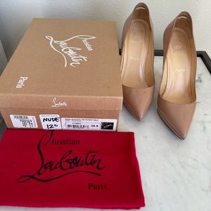 Christian Louboutin Pigalle Plato 120 Patent Calf